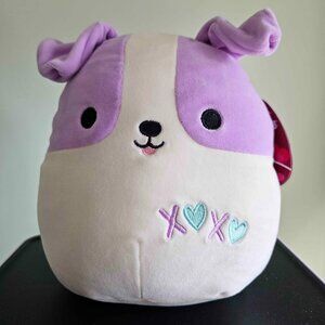NWT 8" Rheya the purple dog Squishmallow